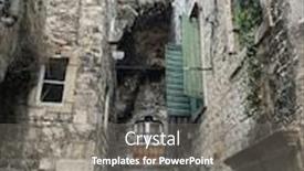  Presentation with croatia split - Slides featuring travel in croatia split diocletian palace background and a gray colored foreground