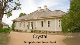  Presentation with russia - Presentation consisting of elbowroom - travel in russia pskov region background and a coral colored foreground