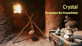  Presentation with ait - PPT layouts featuring travel situation - ait benhaddou kasbah along background and a wine colored foreground