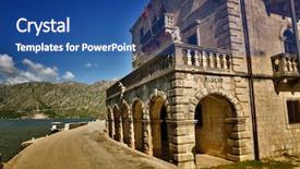  Presentation with kotor montenegro - Amazing slide set having travel situation - perast is an old backdrop and a ocean colored foreground