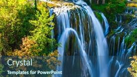  Presentation with croatia - Amazing PPT theme having travel-to-croatia-the-town backdrop and a ocean colored foreground