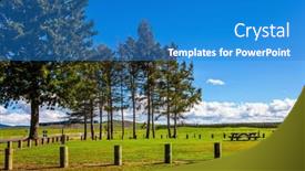  Presentation with green travel - Cool new PPT layouts with travel-to-the-ends backdrop and a teal colored foreground