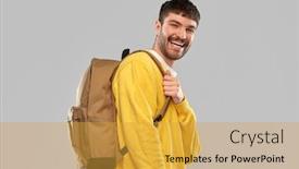  Presentation with tourism - Amazing presentation having travel-tourism-and-education-concept backdrop and a gold colored foreground