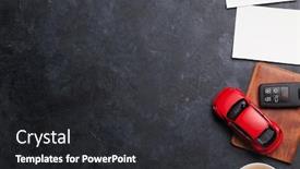  Presentation with passport travel - Slide set having travel-vacation-concept-with-passport background and a dark gray colored foreground