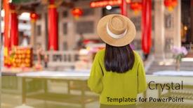  Presentation with chinese temple - 