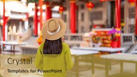  Presentation with chinese temple - 