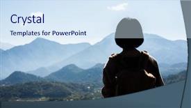  Presentation with asian - Colorful presentation design enhanced with traveling at outdoor nantou taiwan backdrop and a sky blue colored foreground