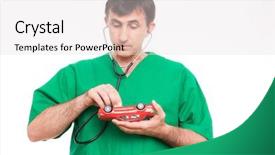  Presentation with repair - Colorful presentation theme enhanced with car repair smart backdrop and a light gray colored foreground