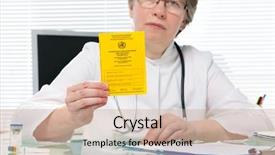  Presentation with vaccination - Audience pleasing slide deck consisting of general pharmacology - doctor showing an international certificate backdrop and a coral colored foreground