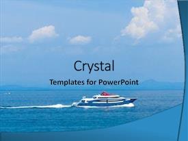Traveling Overseas Sailing Oceans PPT template 68 | CrystalGraphics