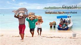  Presentation with february - Colorful presentation design enhanced with trawangan-indonesia-february-9-cement backdrop and a light blue colored foreground