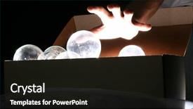  Presentation with treasure - Colorful slides enhanced with treasure box - hand steal ideas backdrop and a  colored foreground