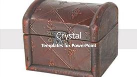  Presentation with treasure chest - Audience pleasing PPT layouts consisting of treasure chest clipping path backdrop and a gray colored foreground