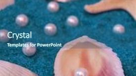  Presentation with treasure - Cool new theme with treasure from the sea backdrop and a ocean colored foreground