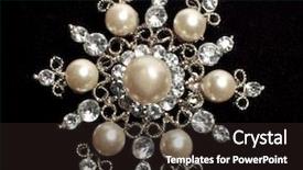  Presentation with treasure - Presentation theme featuring treasure heart - jewelry background and a wine colored foreground