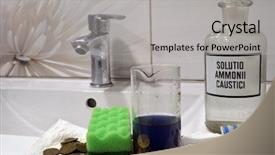  Presentation with metal detector - Audience pleasing slide set consisting of treasure hunt - chemical cleaning of soviet vintage backdrop and a light gray colored foreground