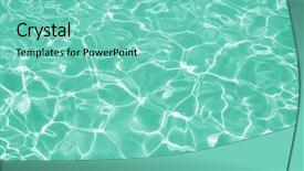  Presentation with treasure - Audience pleasing slide deck consisting of treasure islands - tropical waters backdrop and a seafoam green colored foreground