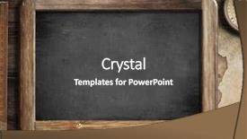  Presentation with treasure map - Slide set consisting of treasure map blackboard old compass background and a dark gray colored foreground