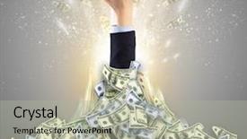  Presentation with heaven - Slide deck featuring treasures heaven - hand bursting from a huge background and a  colored foreground