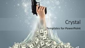  Presentation with heaven - PPT theme enhanced with treasures heaven - hand bursting background and a light blue colored foreground