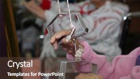  Presentation with care elderly - PPT theme having hypertension - treatment and care background and a tawny brown colored foreground