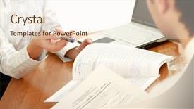  Presentation with important - Amazing theme having treaty - person signing important document backdrop and a cream colored foreground