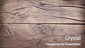  Presentation with texture - Audience pleasing presentation design consisting of tree bark - texture of old wooden planks backdrop and a violet colored foreground