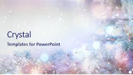  Presentation with design christmas holiday - Presentation theme having tree border art design abstract background and a sky blue colored foreground