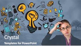  Presentation with abstract animation - Colorful presentation design enhanced with abstract animation - digital composite of digital composite backdrop and a ocean colored foreground