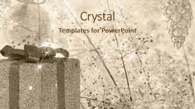  Presentation with christmas tree - Colorful theme enhanced with tree decorations and dry plant backdrop and a  colored foreground