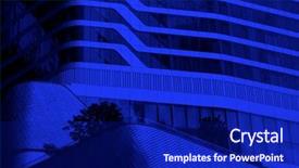  Presentation with close up shot - Beautiful theme featuring tree features - close up shot of modern backdrop and a navy blue colored foreground