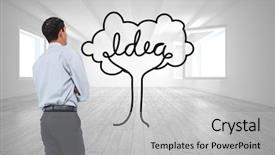  Presentation with composite - Slide deck consisting of housemaid - floor in kitchen accident compensation background and a lemonade colored foreground