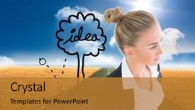  Presentation with microwave imaging image of modern - Audience pleasing PPT theme consisting of royal palace st matthias church backdrop and a dark gray colored foreground