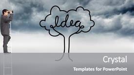  Presentation with professional growth ladder - Beautiful PPT theme featuring tree growth professional development - composite image of businessman standing backdrop and a gray colored foreground