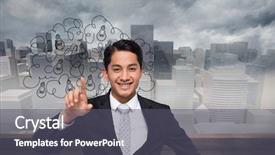  Presentation with composite material black carbon fiber - Amazing presentation design having tree growth professional development - composite image of smiling asian backdrop and a dark gray colored foreground