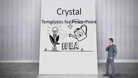  Presentation with image of car racing - Presentation theme with tree growth professional development - composite image of thinking businessman background and a light gray colored foreground