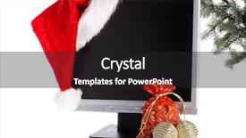  Presentation with flat peach tree - Audience pleasing slides consisting of tree on a white background backdrop and a dark gray colored foreground