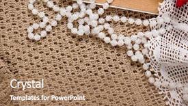  Presentation with empty old paper feather - Amazing presentation theme having tree textile beads gifts old backdrop and a coral colored foreground