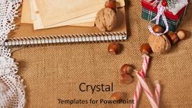  Presentation with fir tree - Cool new presentation with tree textile beads gifts old backdrop and a coral colored foreground