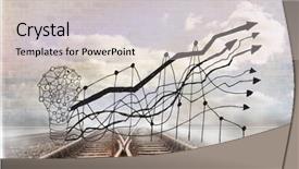  Presentation with data analysis - PPT layouts consisting of  background and a  colored foreground