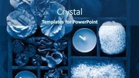  Presentation with blue spa - Slide set having trend-color-of-the-year background and a ocean colored foreground