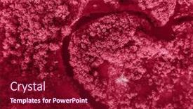  Presentation with color - Presentation design with trendy-color-of-the-year background and a violet colored foreground