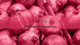  Presentation with color - Slide deck featuring trendy-color-of-the-year background and a red colored foreground