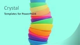  Presentation with blue food - PPT layouts consisting of trendy-colorful-dishes-high-pile background and a  colored foreground