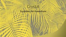  Presentation with nature design - Beautiful PPT layouts featuring trendy-design-nature-and-background backdrop and a yellow colored foreground