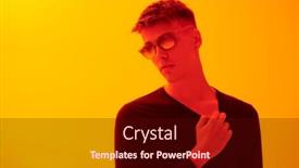  Presentation with black men - PPT layouts having trendy-handsome-guy-in-black background and a wine colored foreground