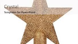  Presentation with christmas tree - PPT layouts having trendy-seasonal-star-christmas-tree background and a white colored foreground