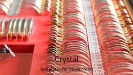  Presentation with trial - Slides consisting of prism cylinder concept - trial frame with lenses background and a red colored foreground