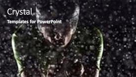  Presentation with dark night - Slide set with triathlete-braving-the-rain background and a wine colored foreground