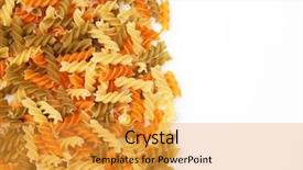  Presentation with data entry copy paste virtual assistant - Slides enhanced with 3 colors - italian three colored pasta background and a gold colored foreground